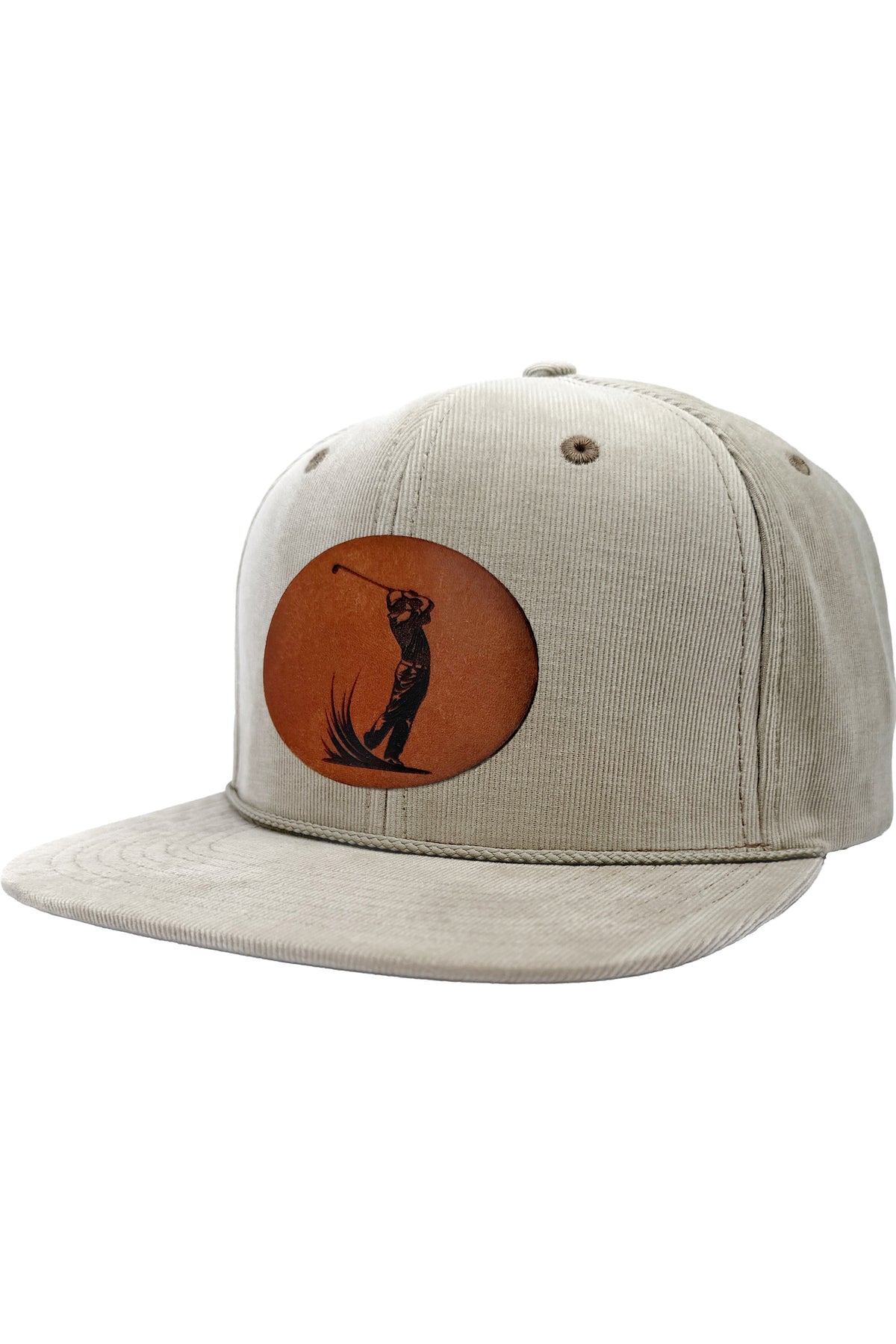 Back Nine | golf leather patch hat