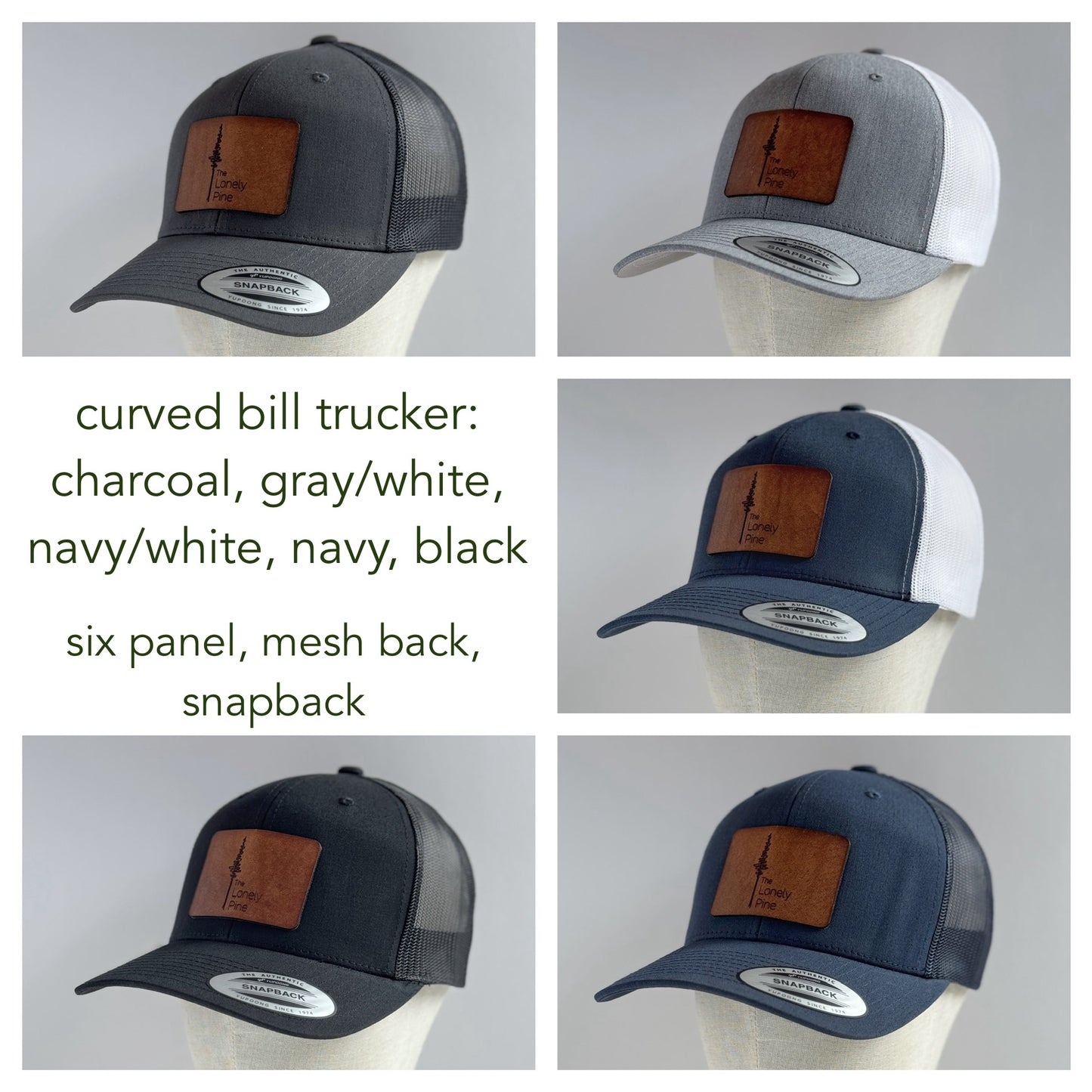 I Like Big Books | leather patch hat