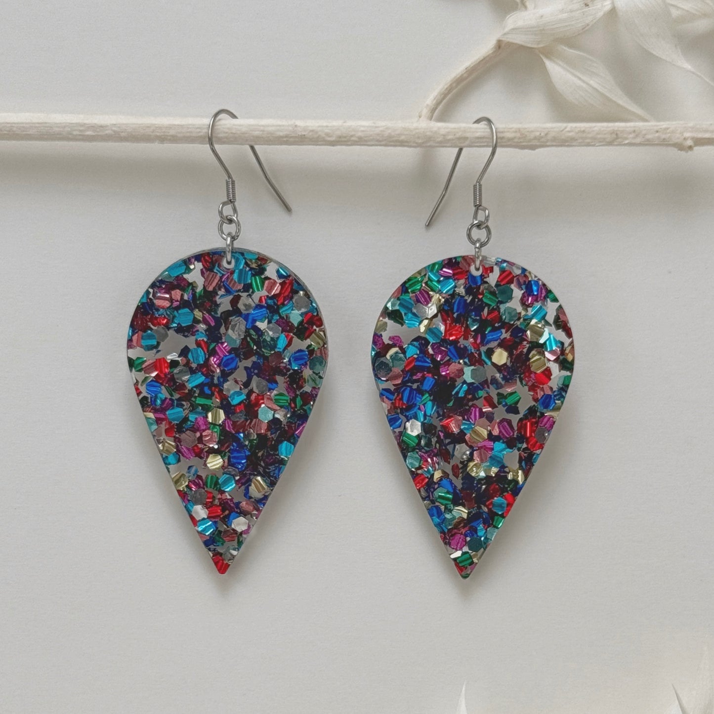 Pour Some Glitter On Me | party glitter earrings