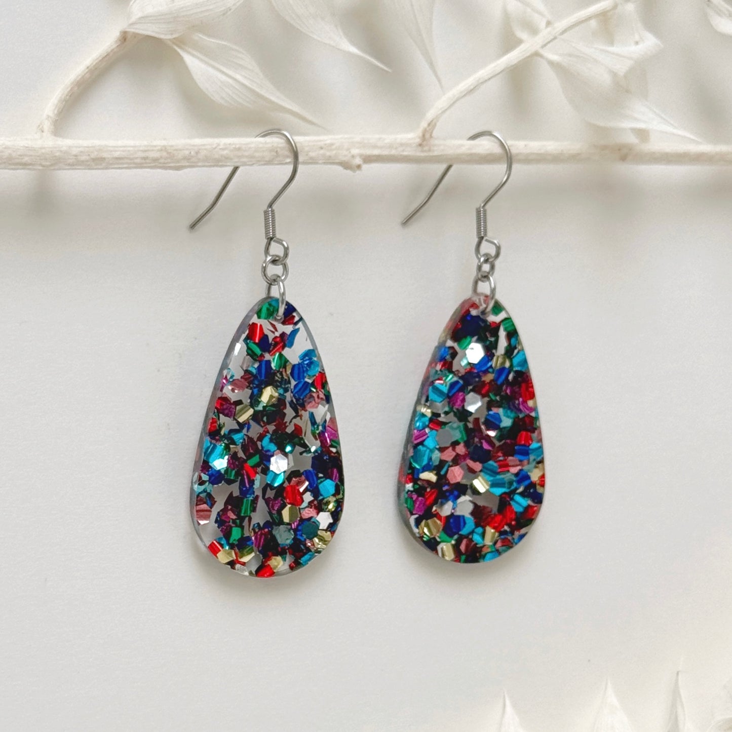 Glitter Is The New Black | party glitter earrings