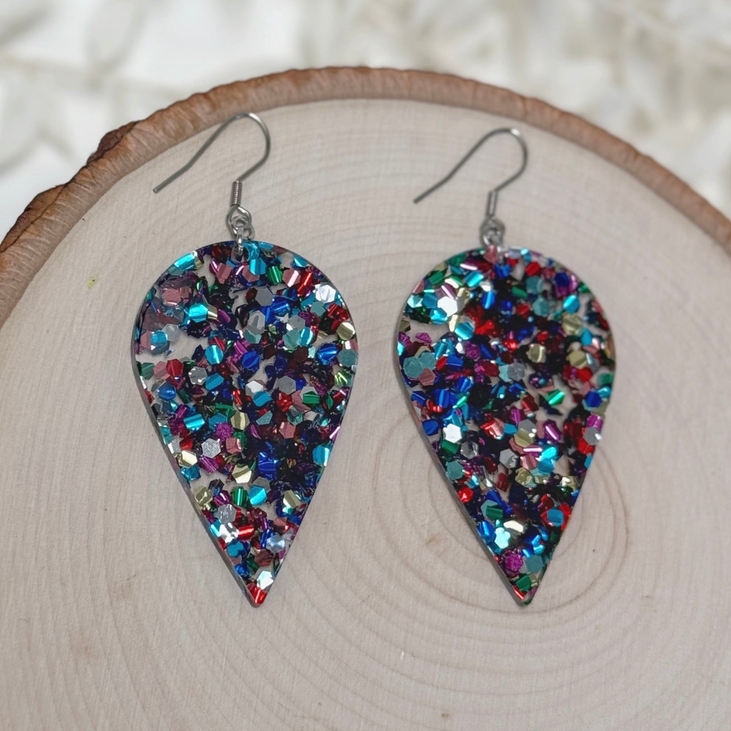 Pour Some Glitter On Me | party glitter earrings