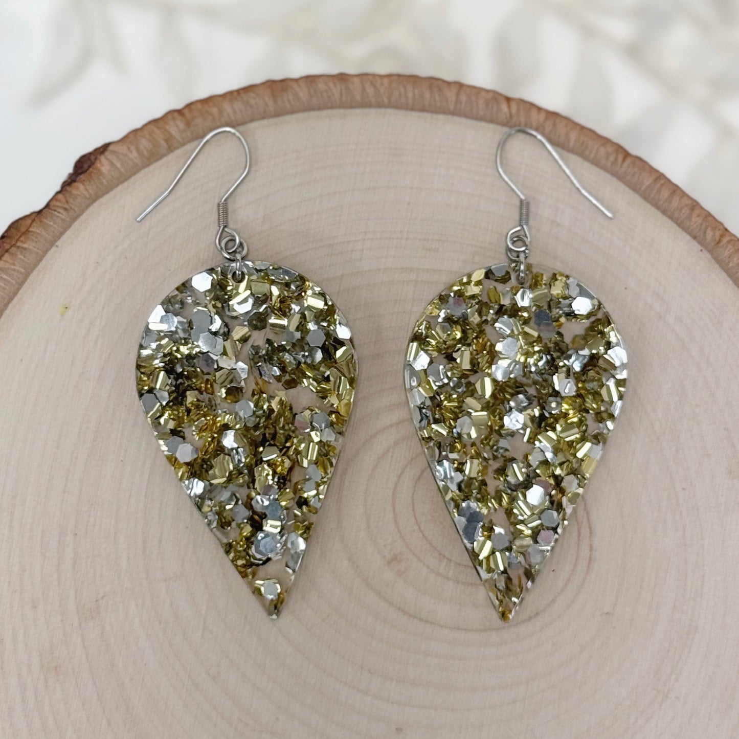 Pour Some Glitter On Me | party glitter earrings