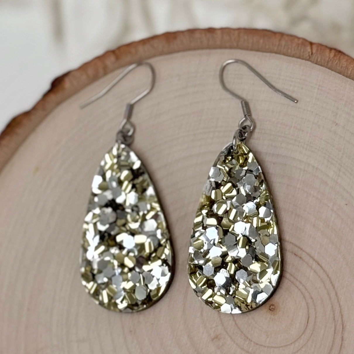 Glitter Is The New Black | party glitter earrings