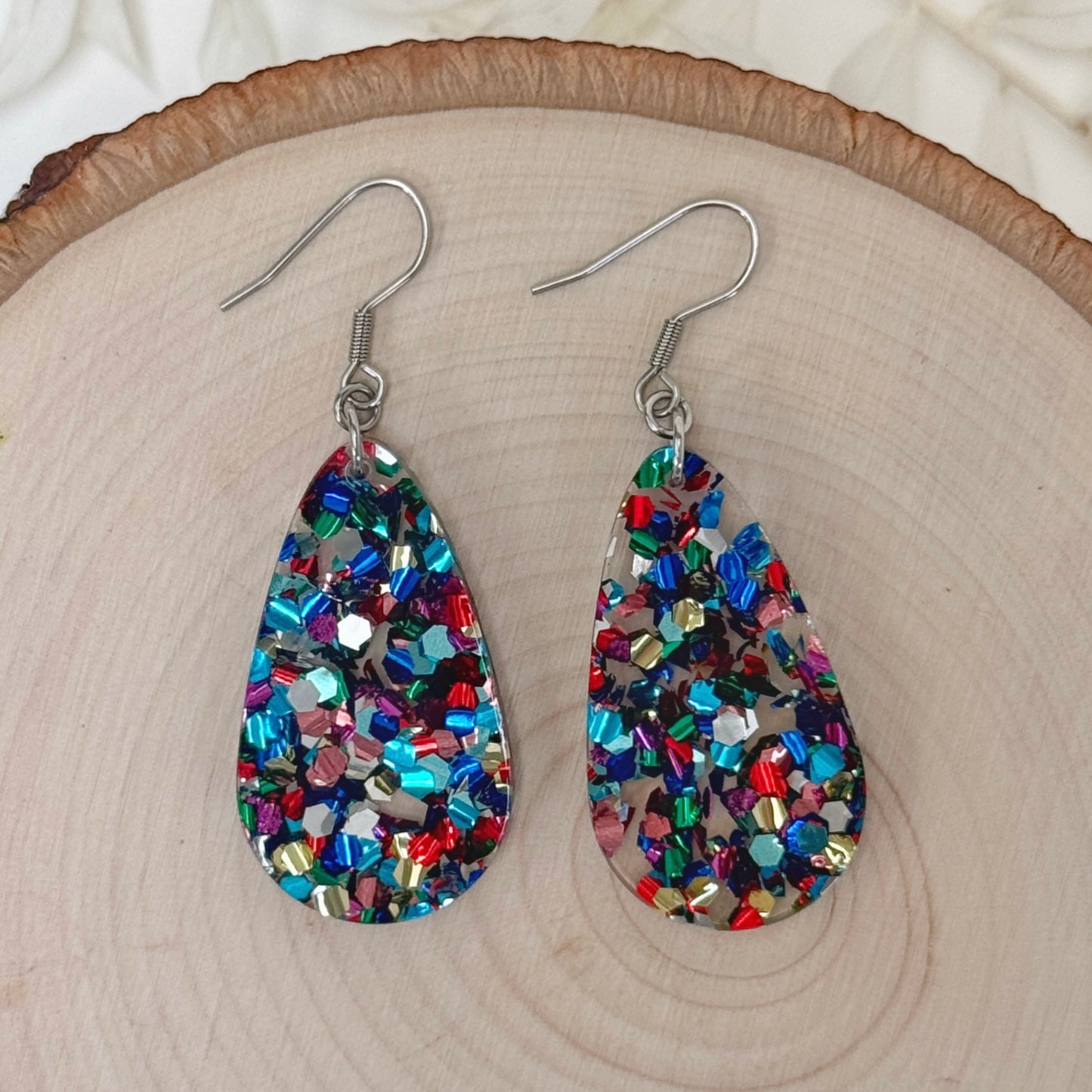 Glitter Is The New Black | party glitter earrings