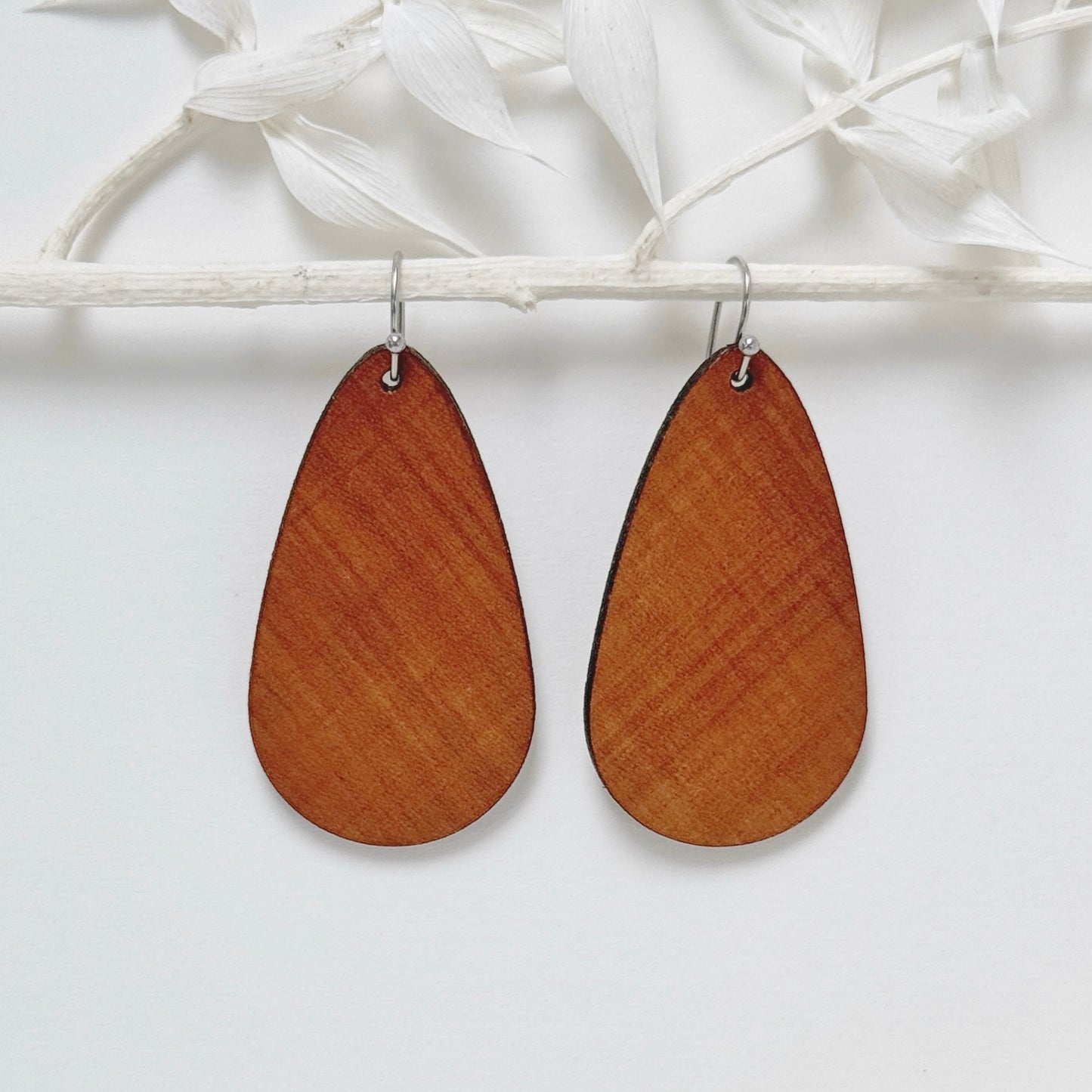 November Rain | lightweight leather earrings