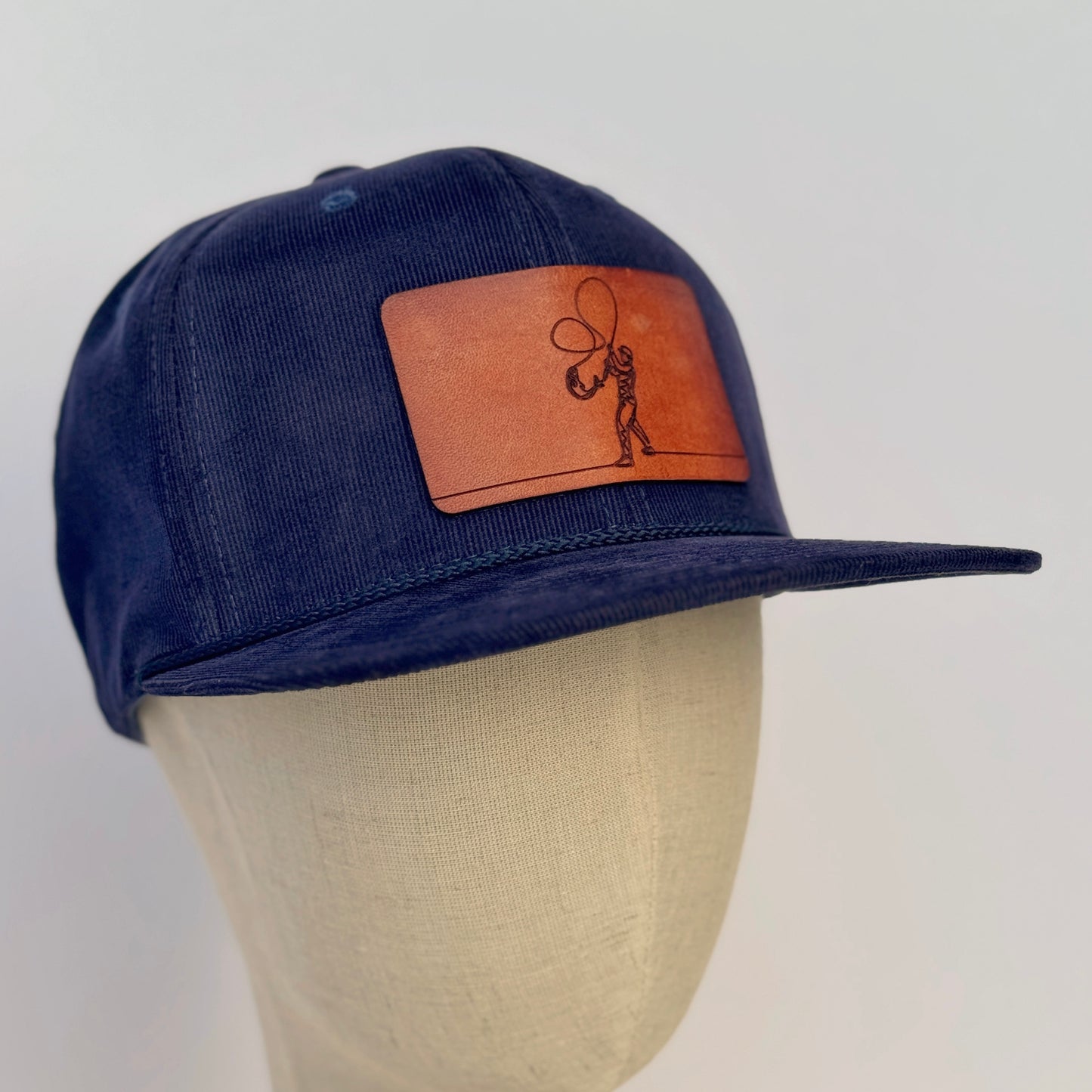 Catch & Release | fly fishing leather patch hat