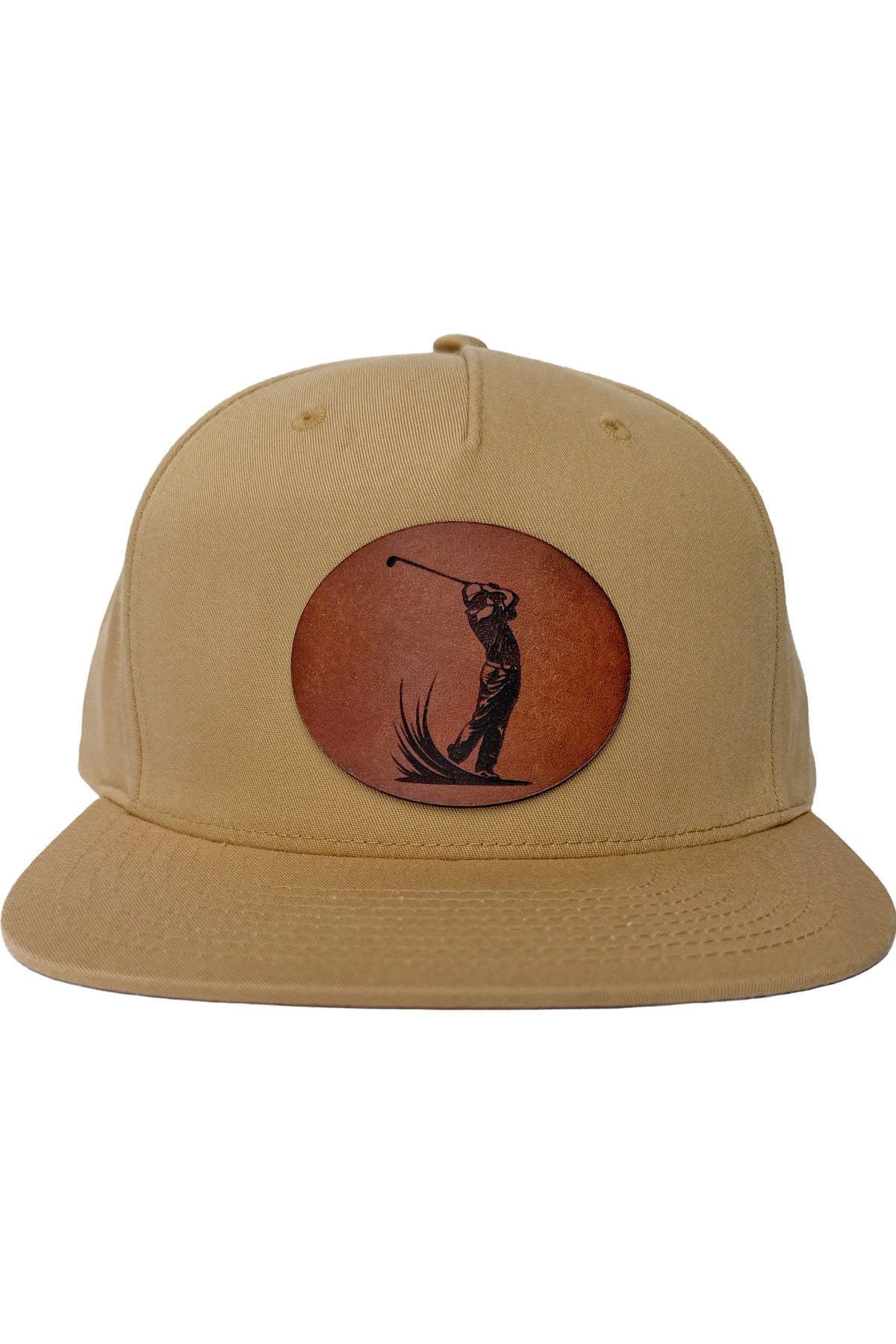 Back Nine | golf leather patch hat