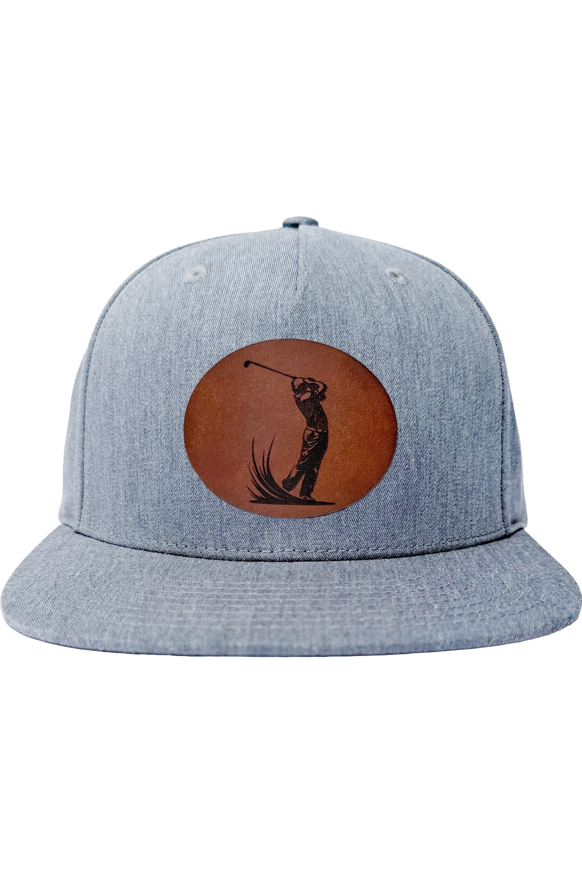 Back Nine | golf leather patch hat