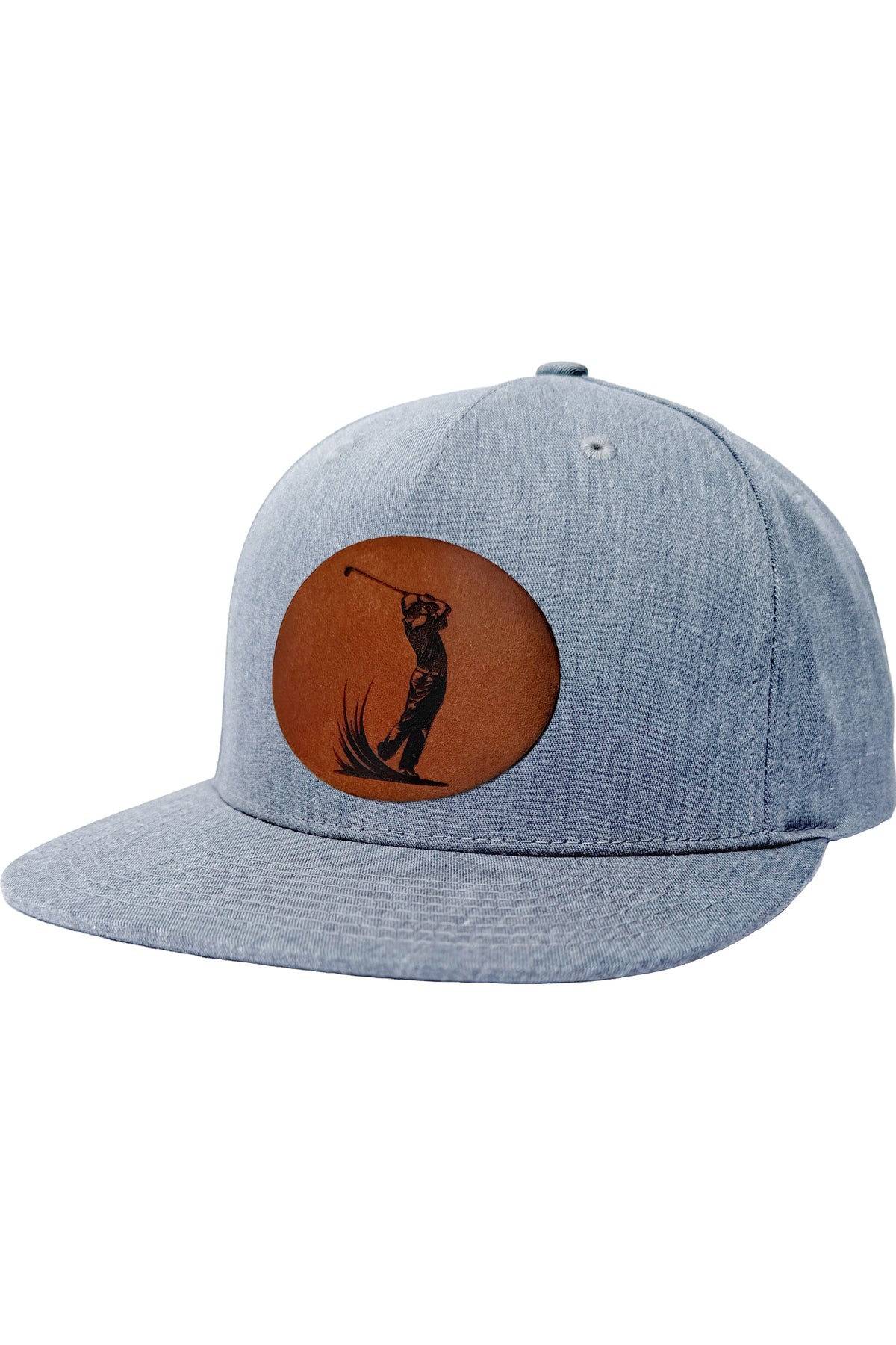 Back Nine | golf leather patch hat