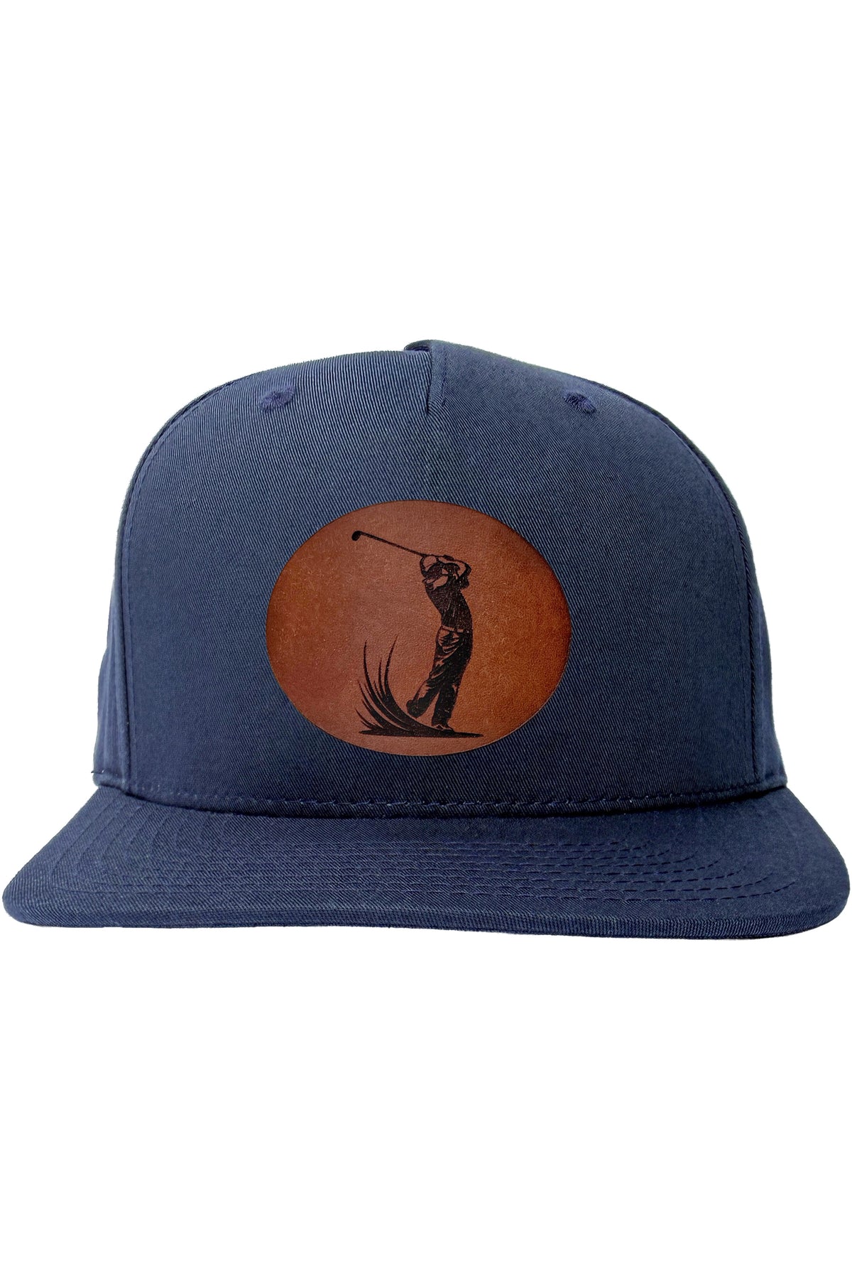 Back Nine | golf leather patch hat