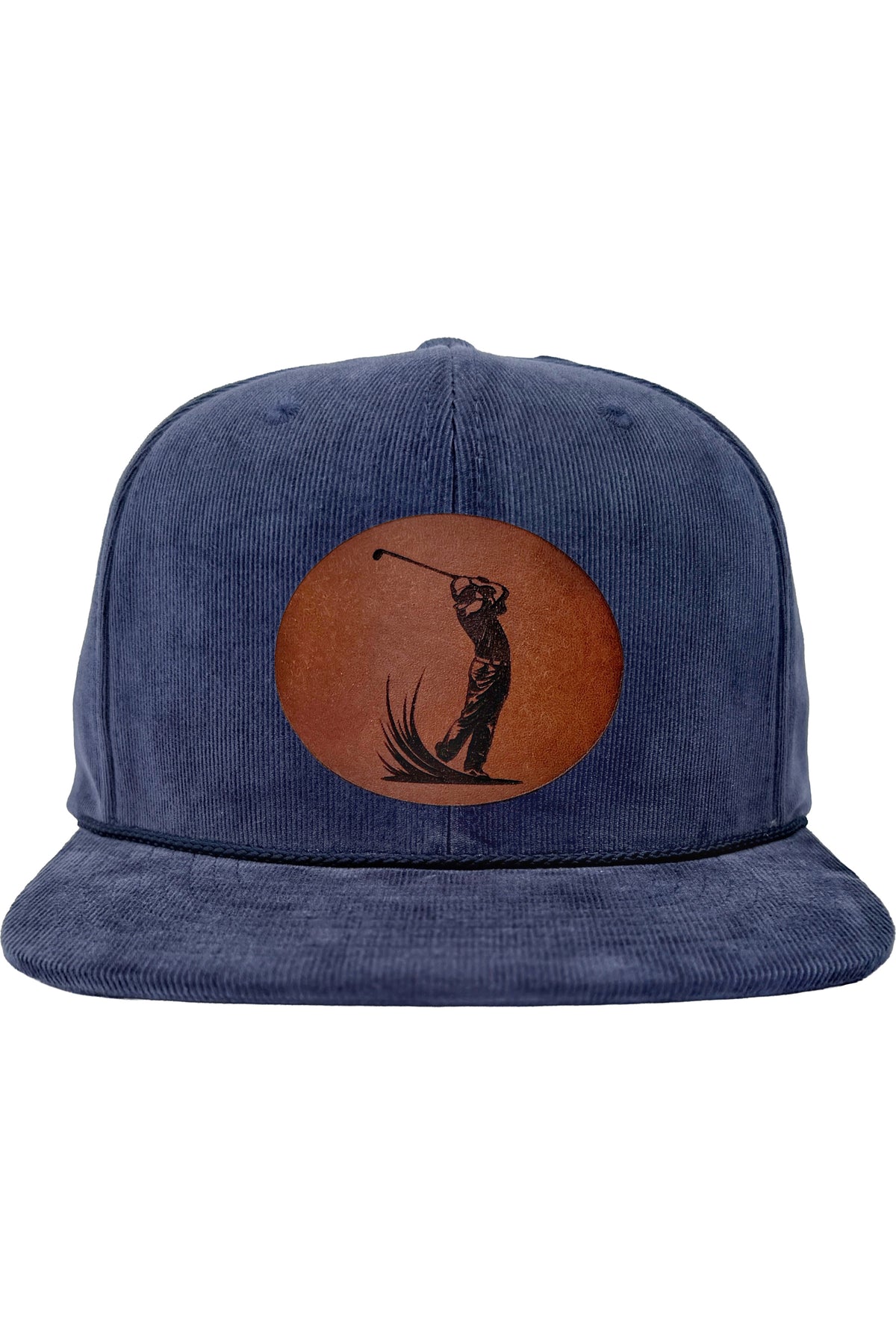 Back Nine | golf leather patch hat