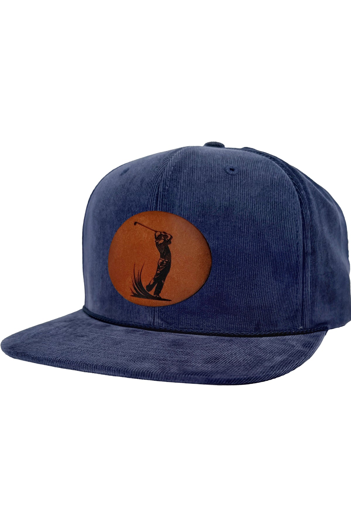 Back Nine | golf leather patch hat