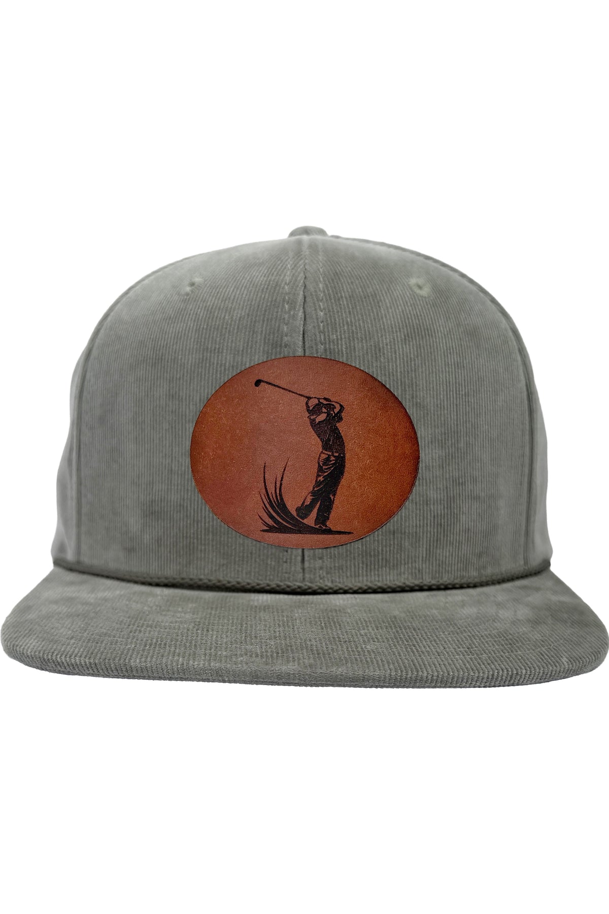 Back Nine | golf leather patch hat