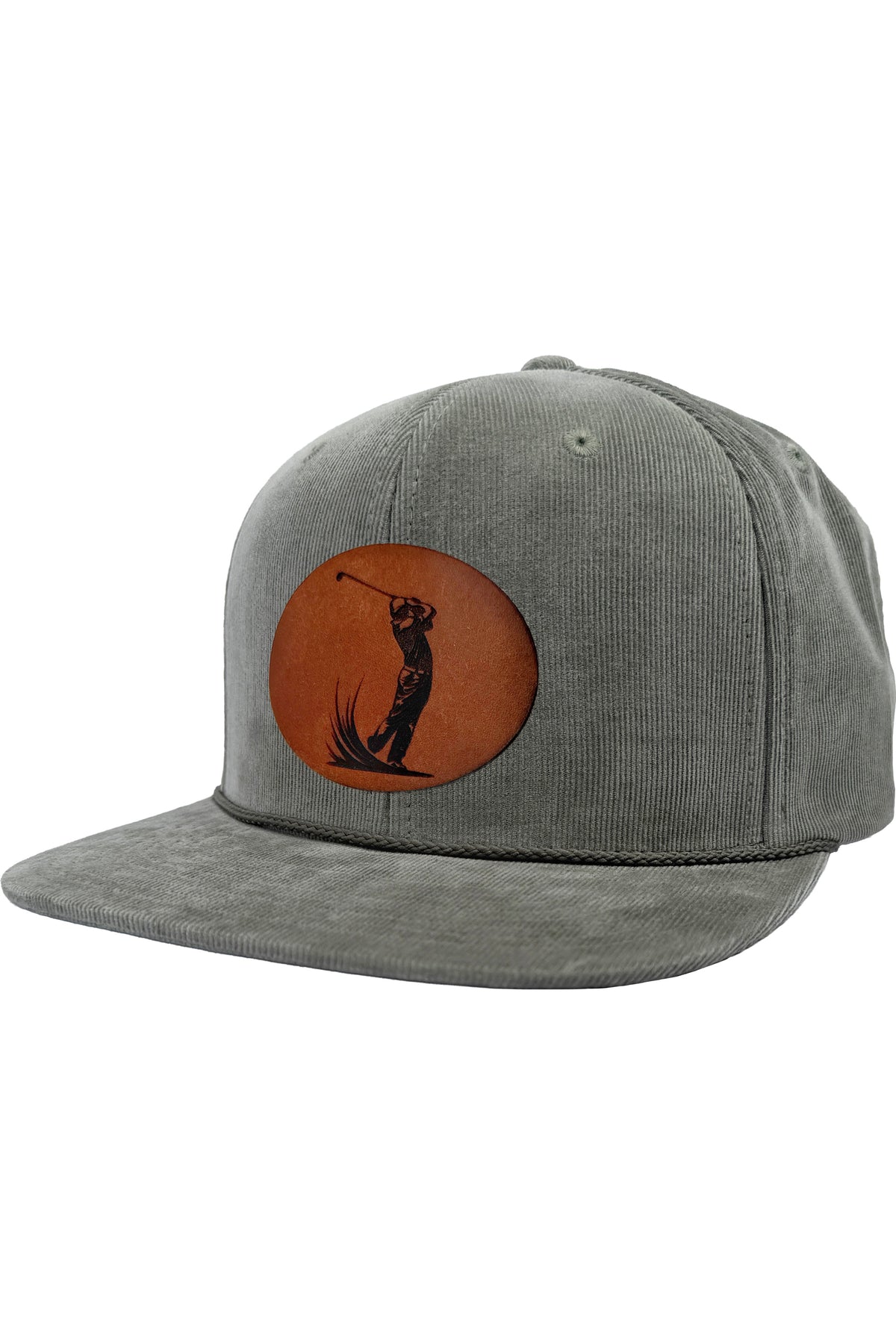 Back Nine | golf leather patch hat