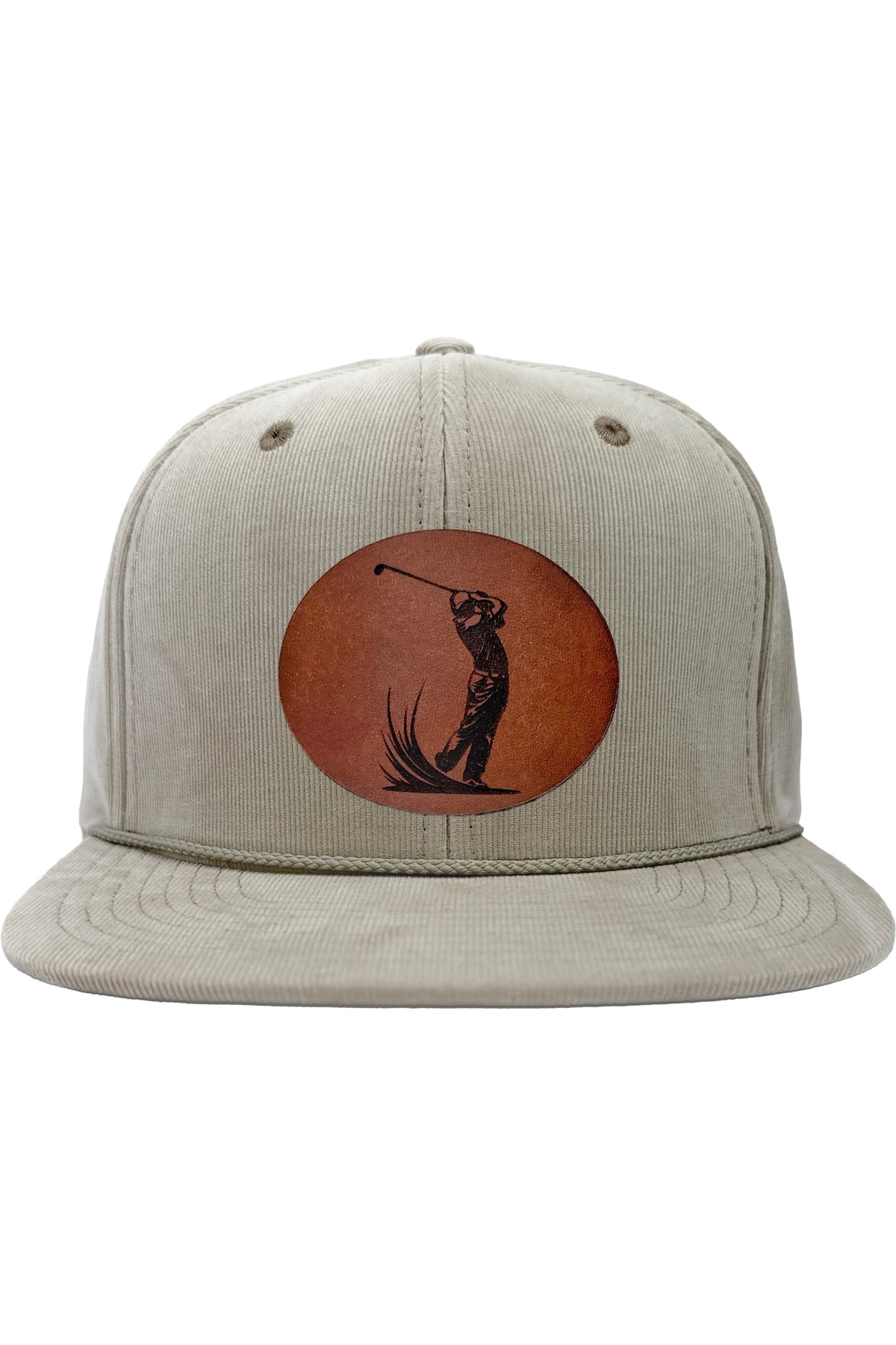 Back Nine | golf leather patch hat
