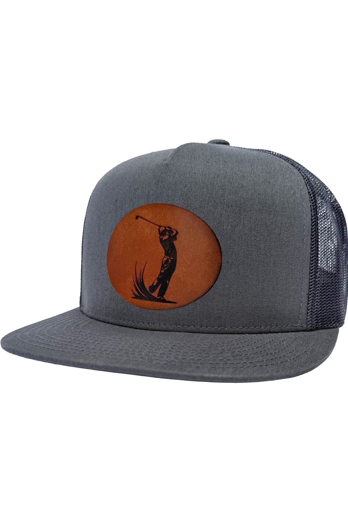Back Nine | golf leather patch hat