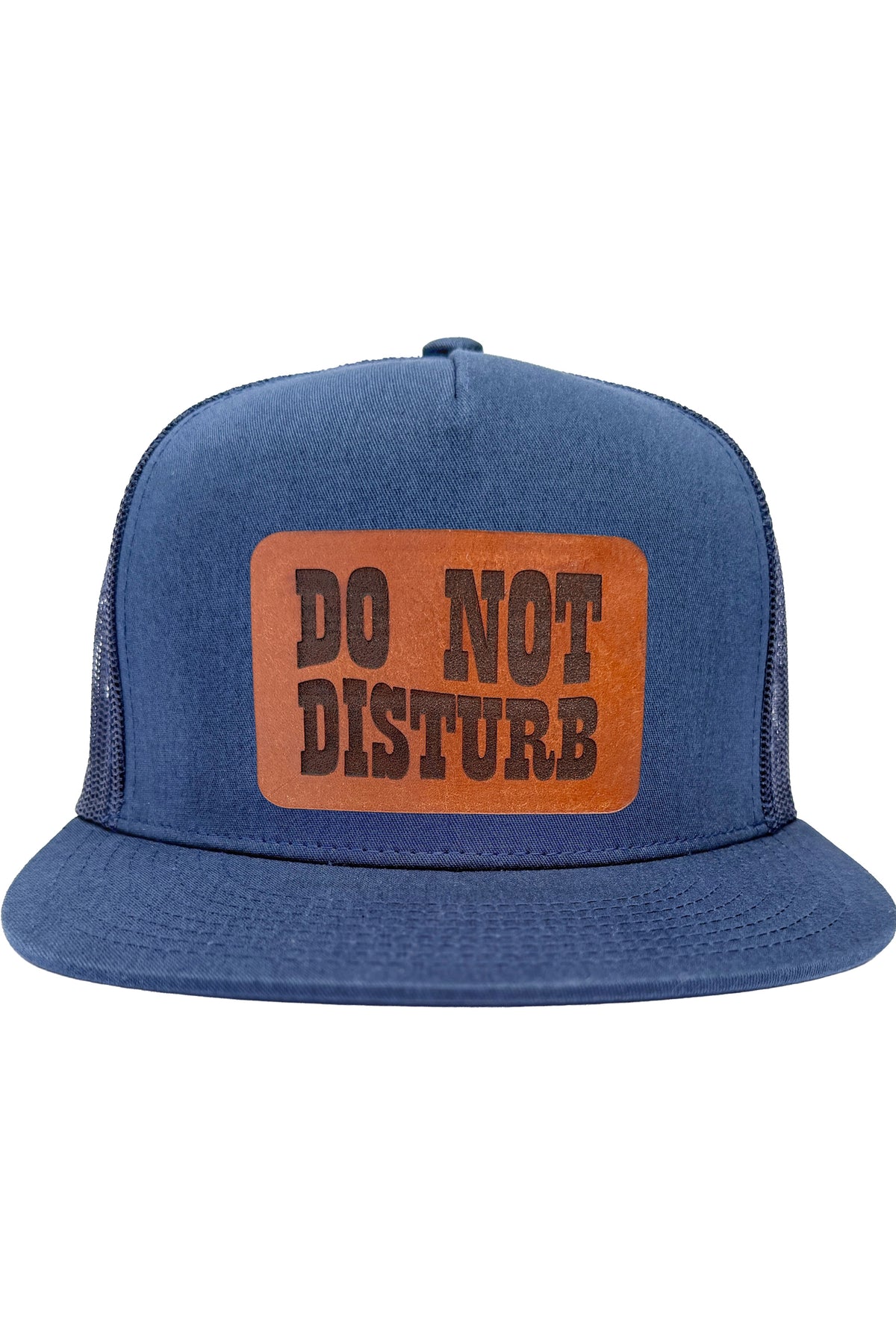 Do Not Disturb | leather patch hat