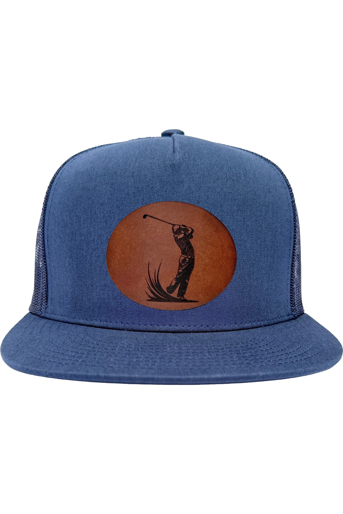 Back Nine | golf leather patch hat