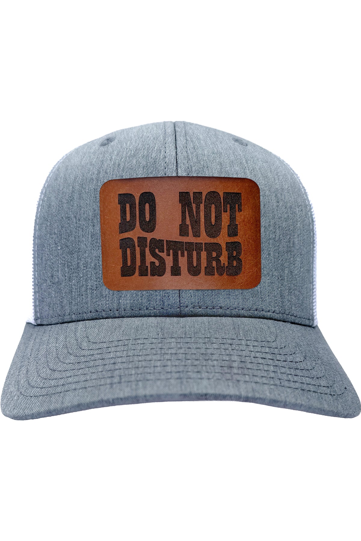 Do Not Disturb | leather patch hat