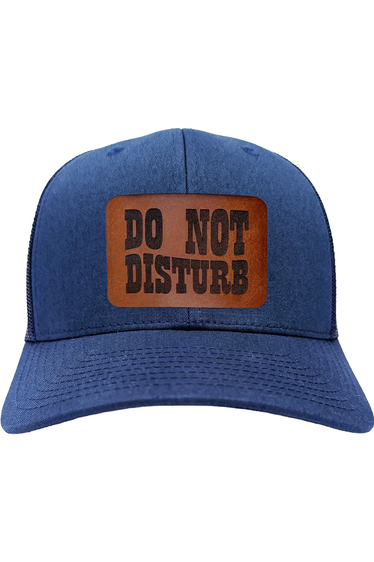 Do Not Disturb | leather patch hat
