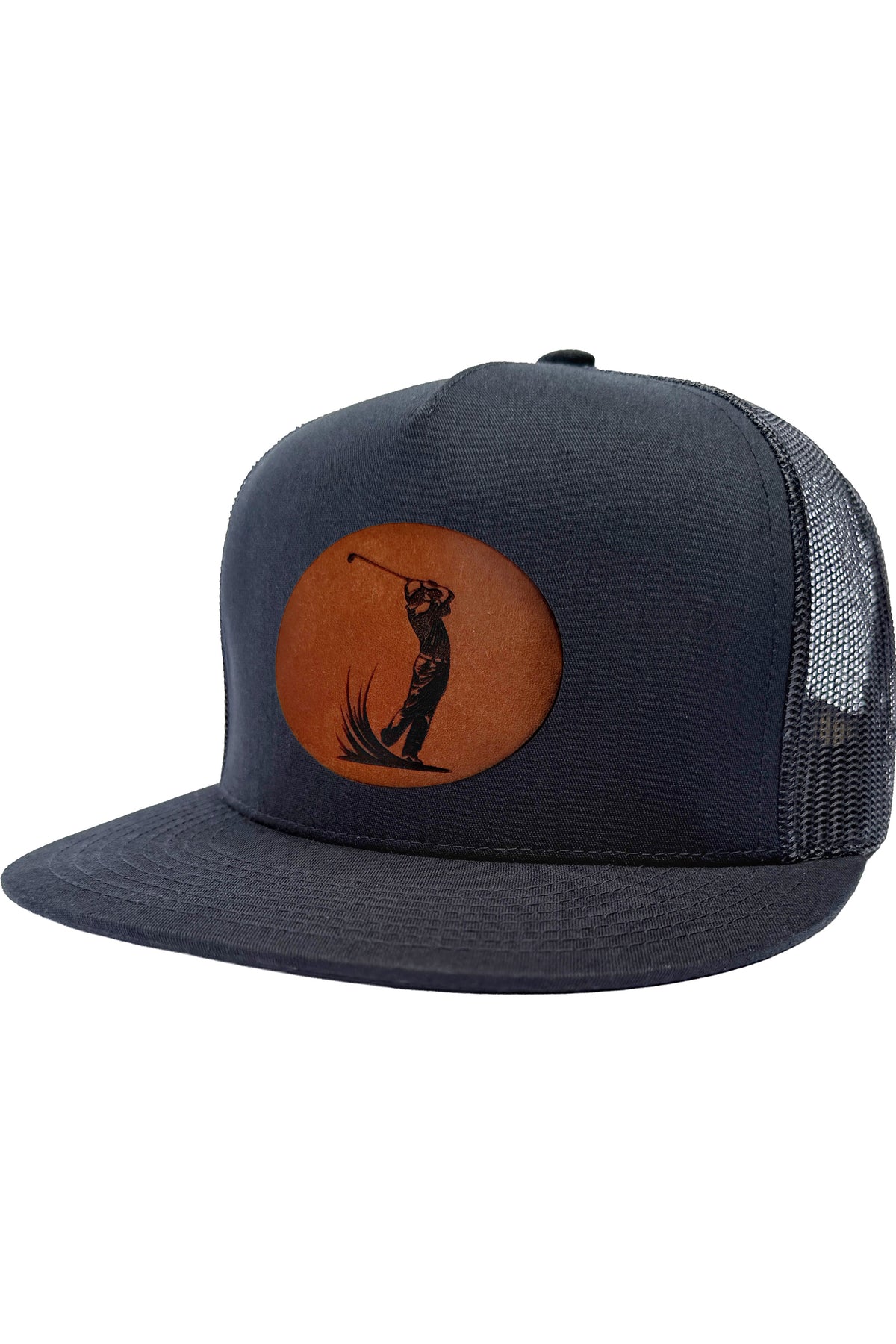 Back Nine | golf leather patch hat