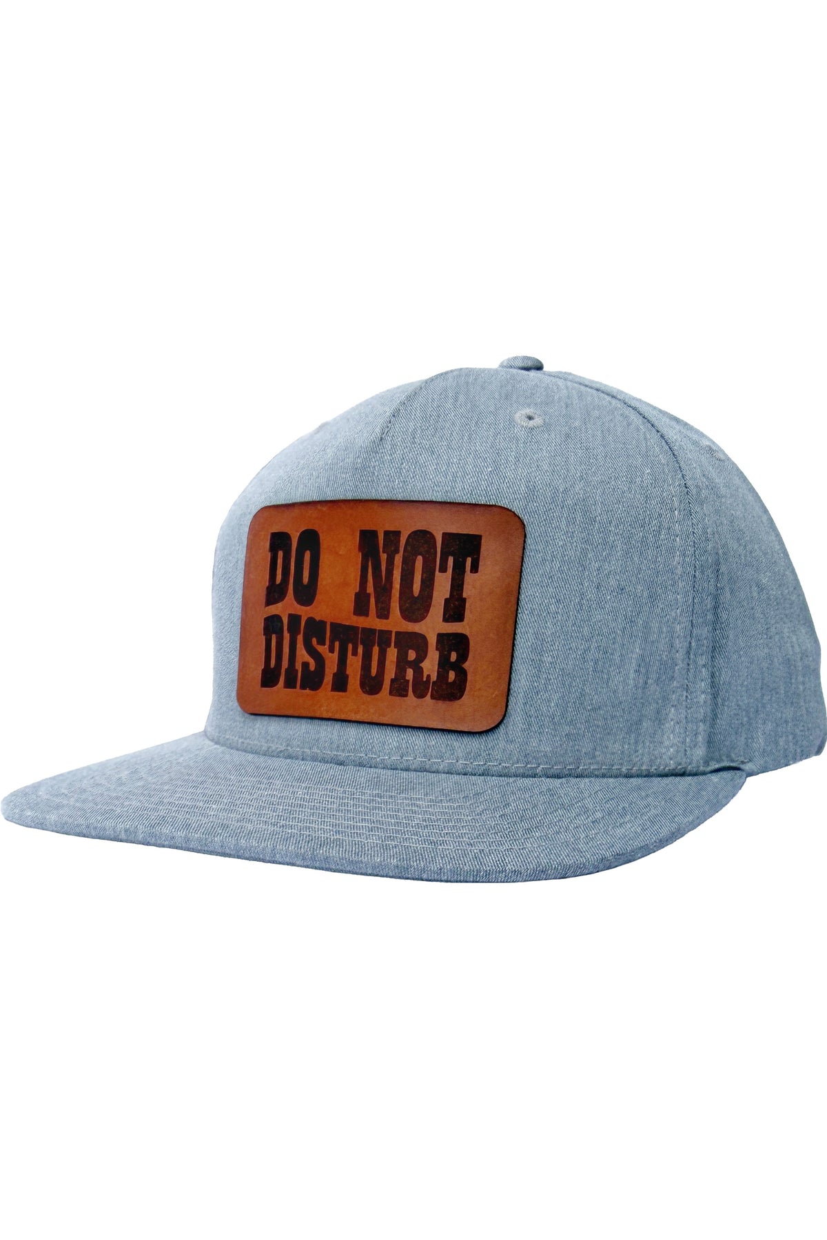 Do Not Disturb | leather patch hat