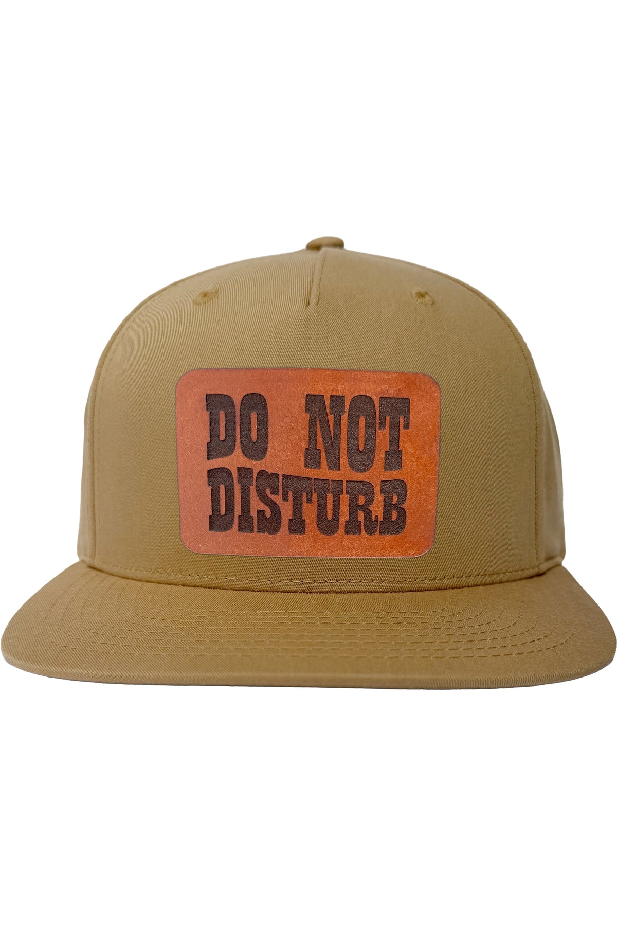 Do Not Disturb | leather patch hat