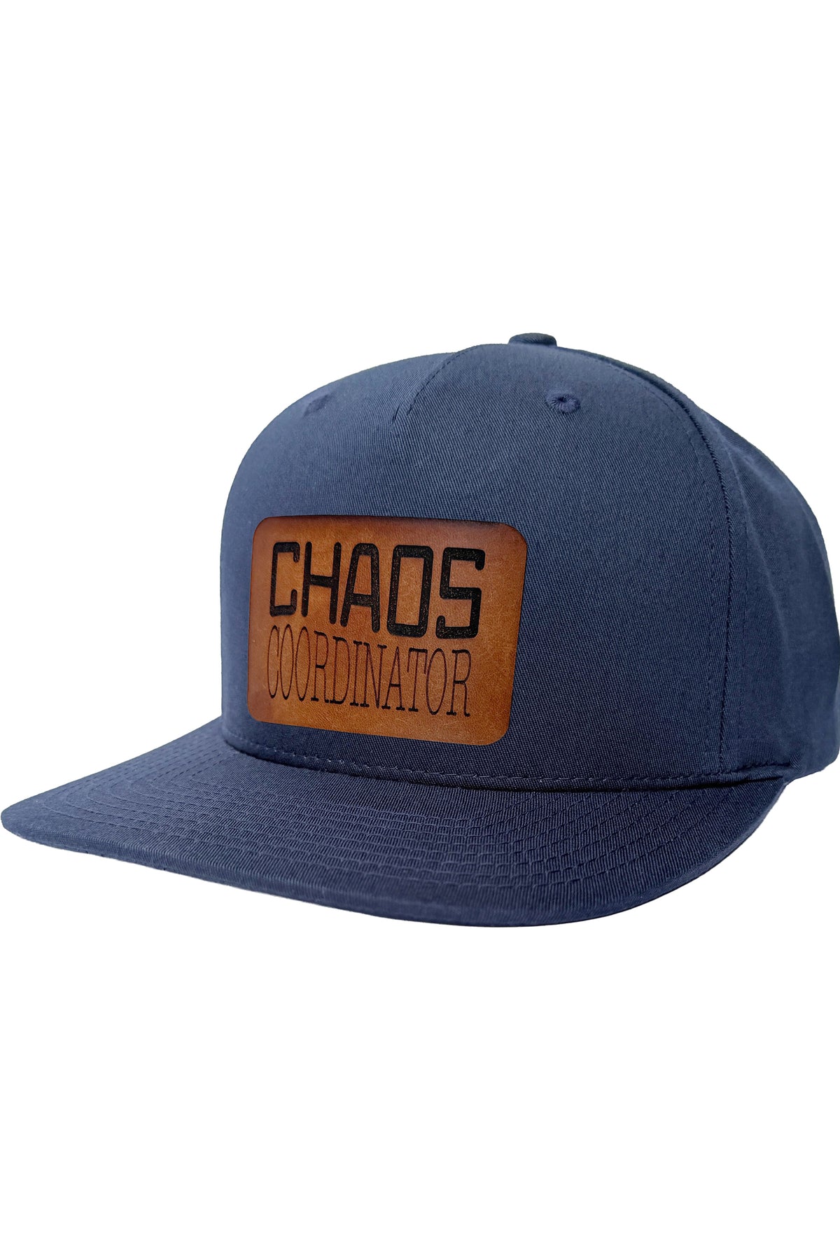 Chaos Coordinator | leather patch hat
