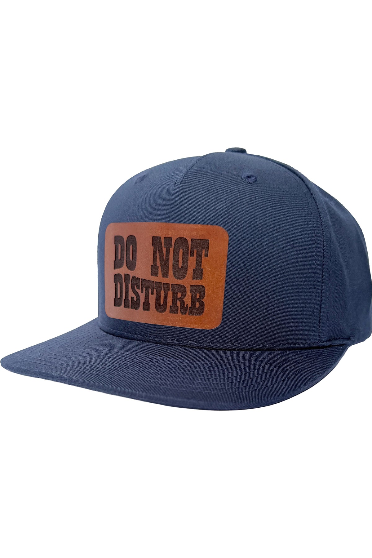 Do Not Disturb | leather patch hat