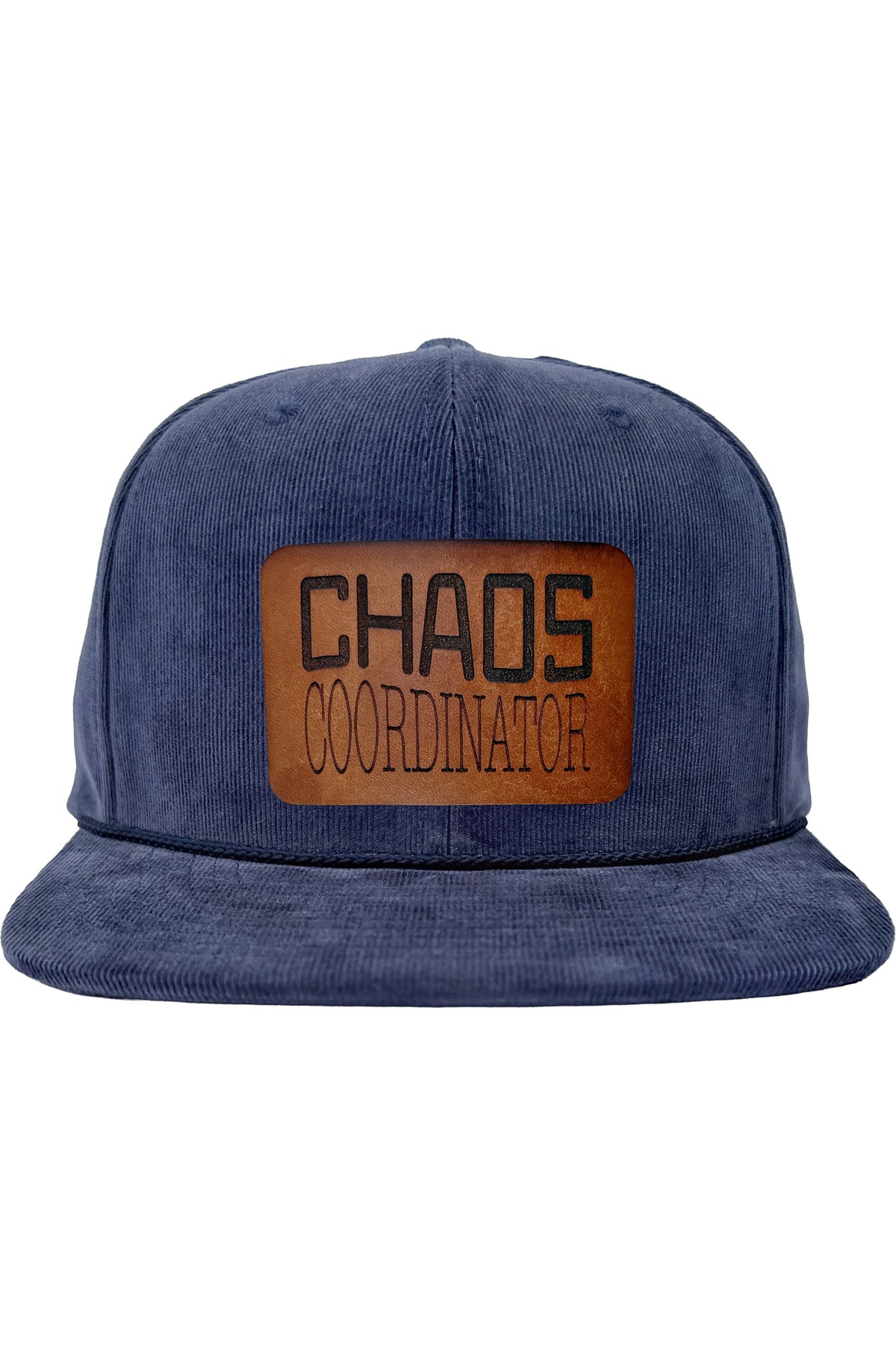 Chaos Coordinator | leather patch hat