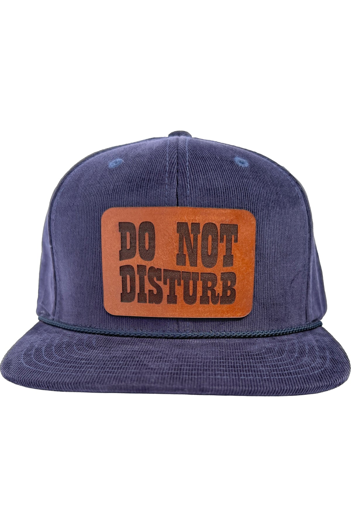 Do Not Disturb | leather patch hat