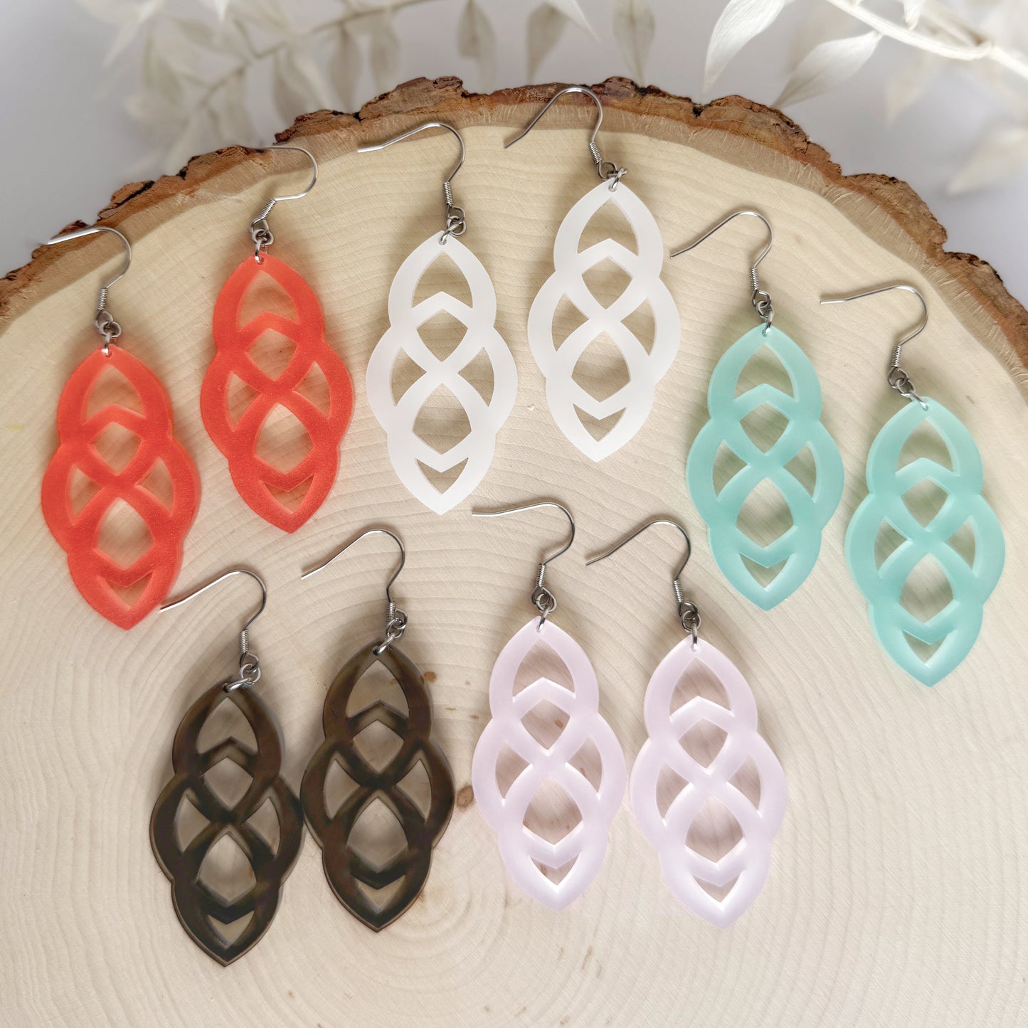 Lattice Luxe | lightweight earring