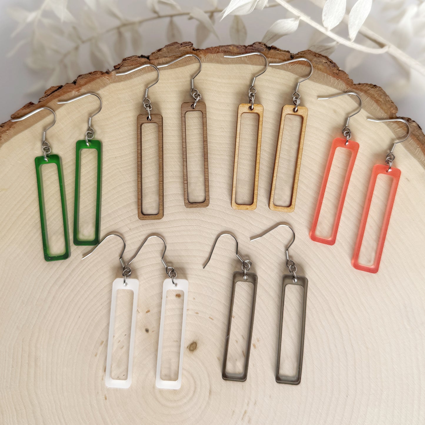 Highline Bars | lightweight modern minimalist earrings