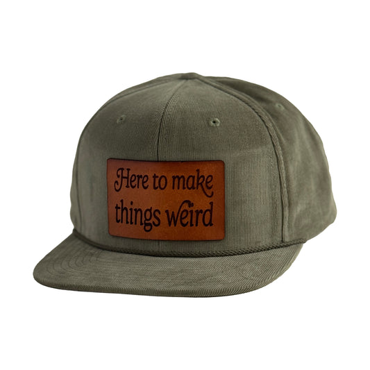 Here to make things weird